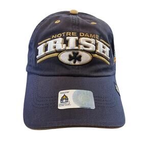 Vintage Notre Dame Strapback Hat Cap Tostitos Fiesta Bowl Blue Fighting Irish